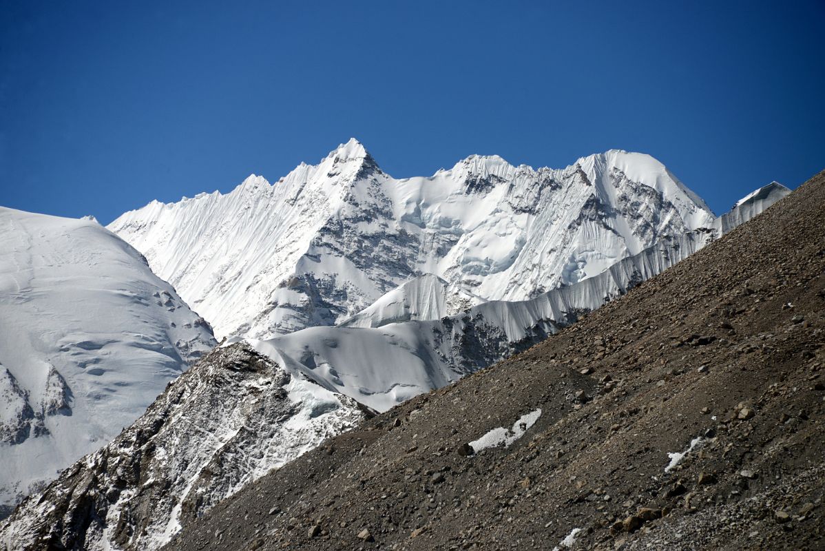 Nuptse ridge north clearance face